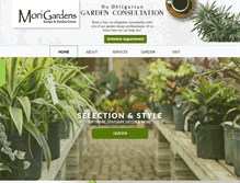 Tablet Screenshot of morigardens.com